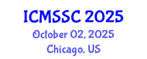 International Conference on Mathematics, Statistics and Scientific Computing (ICMSSC) October 02, 2025 - Chicago, United States