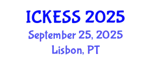 International Conference on Kinesiology, Exercise and Sport Sciences (ICKESS) September 25, 2025 - Lisbon, Portugal