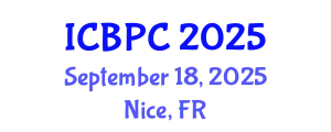 International Conference on Bioinspired Polymers and Composites (ICBPC) September 18, 2025 - Nice, France