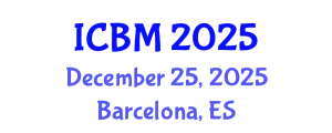 International Conference on Biomechanics (ICBM) December 25, 2025 - Barcelona, Spain