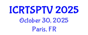 International Conference on Road Traffic Safety and Public Transport Vehicles (ICRTSPTV) October 30, 2025 - Paris, France