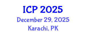 International Conference on Pediatrics (ICP) December 29, 2025 - Karachi, Pakistan