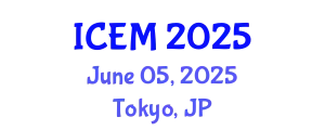 International Conference on Engineering Management (ICEM) June 05, 2025 - Tokyo, Japan