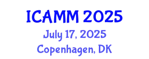 International Conference on Applied Mechanics and Mathematics (ICAMM) July 17, 2025 - Copenhagen, Denmark