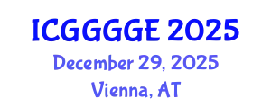 International Conference on Geoenvironmental, Geomaterials, Geomechanical and Geotechnical Engineering (ICGGGGE) December 29, 2025 - Vienna, Austria