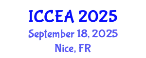 International Conference on Computational Engineering and Applications (ICCEA) September 18, 2025 - Nice, France
