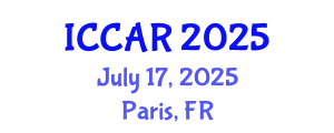 International Conference on Control, Automation and Robotics (ICCAR) July 17, 2025 - Paris, France