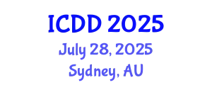 International Conference on Disability and Diversity (ICDD) July 28, 2025 - Sydney, Australia