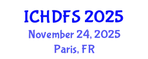 International Conference on Human Development and Family Studies (ICHDFS) November 24, 2025 - Paris, France