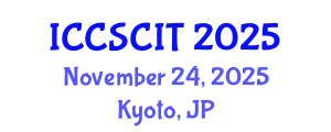 International Conference on Computer Science, Cybersecurity and Information Technology (ICCSCIT) November 24, 2025 - Kyoto, Japan