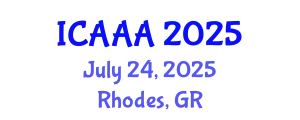 International Conference on Applied Aerodynamics and Aeromechanics (ICAAA) July 24, 2025 - Rhodes, Greece