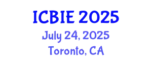 International Conference on Business Incubation and Entrepreneurship (ICBIE) July 24, 2025 - Toronto, Canada
