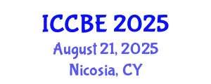 International Conference on Chemical and Biochemical Engineering (ICCBE) August 21, 2025 - Nicosia, Cyprus