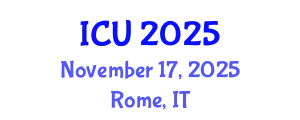 International Conference on Urology (ICU) November 17, 2025 - Rome, Italy