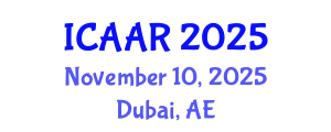 International Conference on Antibiotics and Antibiotic Resistance (ICAAR) November 10, 2025 - Dubai, United Arab Emirates