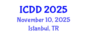 International Conference on Disability and Diversity (ICDD) November 10, 2025 - Istanbul, Turkey