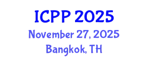International Conference on Psychiatry and Psychology (ICPP) November 27, 2025 - Bangkok, Thailand