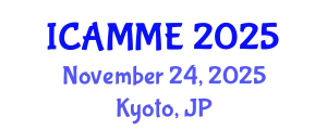 International Conference on Applied Mathematics and Mathematical Engineering (ICAMME) November 24, 2025 - Kyoto, Japan