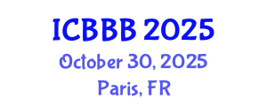 International Conference on Bioscience, Biotechnology, and Biochemistry (ICBBB) October 30, 2025 - Paris, France