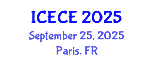International Conference on Environmental and Civil Engineering (ICECE) September 25, 2025 - Paris, France
