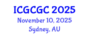 International Conference on Geopolymer Cement and Geopolymer Concrete (ICGCGC) November 10, 2025 - Sydney, Australia