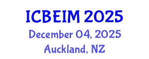 International Conference on Business, Economics and Innovation Management (ICBEIM) December 04, 2025 - Auckland, New Zealand