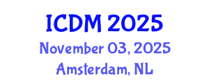 International Conference on Diabetes and Metabolism (ICDM) November 03, 2025 - Amsterdam, Netherlands