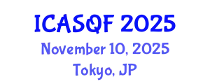 International Conference on Actuarial Science and Quantitative Finance (ICASQF) November 10, 2025 - Tokyo, Japan