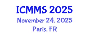 International Conference on Mathematics and Mathematical Sciences (ICMMS) November 24, 2025 - Paris, France