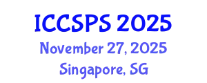 International Conference on Computer Science, Programming and Security (ICCSPS) November 27, 2025 - Singapore, Singapore