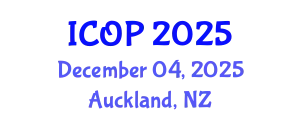 International Conference on Optics and Photonics (ICOP) December 04, 2025 - Auckland, New Zealand