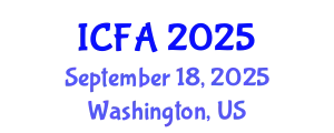 International Conference on Fisheries and Aquaculture (ICFA) September 18, 2025 - Washington, United States