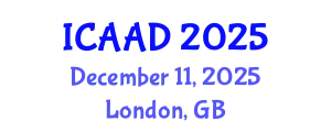 International Conference on Adaptive Architecture and Design (ICAAD) December 11, 2025 - London, United Kingdom