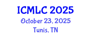 International Conference on Machine Learning and Cybernetics (ICMLC) October 23, 2025 - Tunis, Tunisia