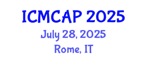 International Conference on Meteorology, Climatology and Atmospheric Physics (ICMCAP) July 28, 2025 - Rome, Italy
