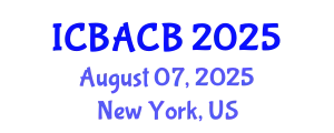 International Conference on Biomedical Applications and Computational Biology (ICBACB) August 07, 2025 - New York, United States