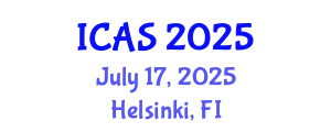 International Conference on Aeronautical Sciences (ICAS) July 17, 2025 - Helsinki, Finland