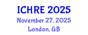 International Conference on Human Reproduction and Embryology (ICHRE) November 27, 2025 - London, United Kingdom
