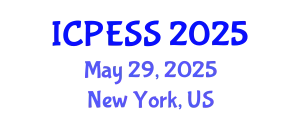 International Conference on Physical Education and Sport Science (ICPESS) May 29, 2025 - New York, United States