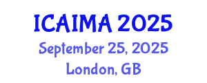 International Conference on Artificial Intelligence in Medical Applications (ICAIMA) September 25, 2025 - London, United Kingdom