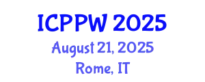 International Conference on Positive Psychology and Wellbeing (ICPPW) August 21, 2025 - Rome, Italy