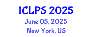 International Conference on Law and Political Science (ICLPS) June 05, 2025 - New York, United States