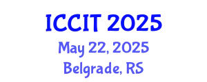 International Conference on Computing and Information Technology (ICCIT) May 22, 2025 - Belgrade, Serbia