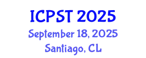 International Conference on Philosophy of Sciences and Technology (ICPST) September 18, 2025 - Santiago, Chile