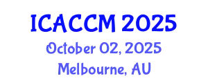 International Conference on Anesthesiology and Critical Care Medicine (ICACCM) October 02, 2025 - Melbourne, Australia