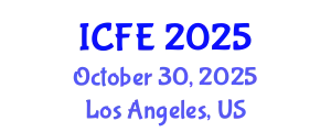 International Conference on Financial Engineering (ICFE) October 30, 2025 - Los Angeles, United States