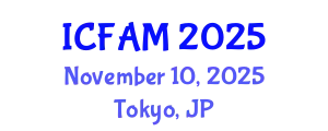 International Conference on Fisheries and Aquaculture Management (ICFAM) November 10, 2025 - Tokyo, Japan