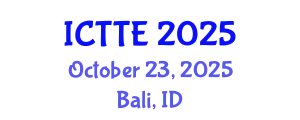 International Conference on Traffic and Transportation Engineering (ICTTE) October 23, 2025 - Bali, Indonesia