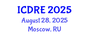 International Conference on Desalination and Renewable Energy (ICDRE) August 28, 2025 - Moscow, Russia
