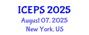 International Conference on Economics and Political Science (ICEPS) August 07, 2025 - New York, United States